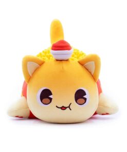 Jaraliny Cute Cat Plush Toys, Aphmau Plushies Cat Meow Animal Doll,Cola Fries Sandwich Hamburger Kitten Soft Kawaii Plush Gift for Kids