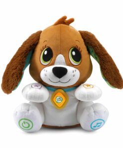 LeapFrog Speak and Learn Puppy, Plush Dog with Talk-Back Feature