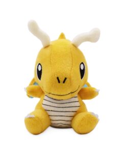Gretoy 6_ Dragonite Plush Toy Pok-emon All Star Collection Stuffed Animal Doll Plush Toys Gift for Kids Age 3+