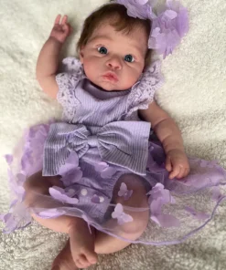 a reborn baby doll girl