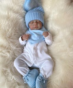 Albie Closed Eyes Reborn Doll