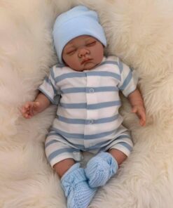 Archie Closed Eyed Reborn Doll