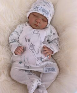 Joe Closed Eyed Reborn Doll