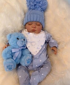 Louis Closed Eyed Reborn Doll
