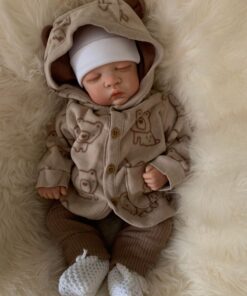 Teddy Closed Eyes Reborn Doll
