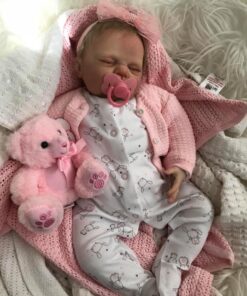 Honey Closed Eyes Reborn Doll