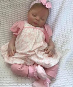 Heather Closed Eyes Reborn Doll