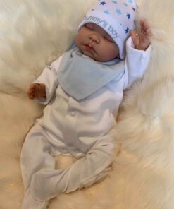 Luke Closed Eyes Reborn Doll