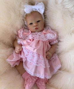 Lavender Open Eyes Reborn Doll