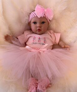 Violet Open Eyed Reborn Doll