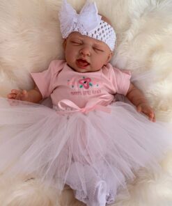 Poppy Closed Eyed Reborn Doll