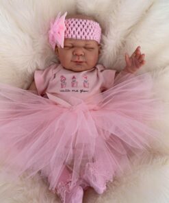 Harriet Closed Eyed Reborn Doll