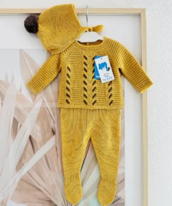 Boy preemie knitset